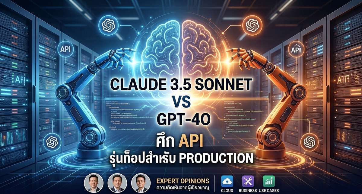 Claude vs GPT API เลือกตัวไหนดี? เจาะลึกรุ่นท็อปสำหรับ Production 2026