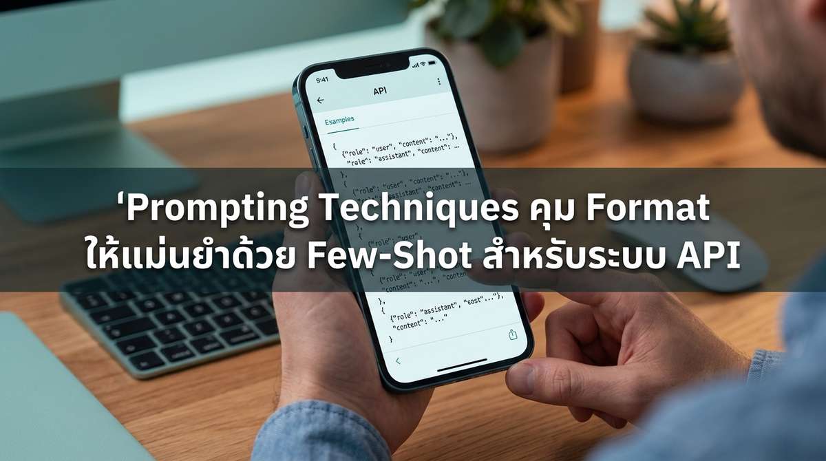 Prompting Techniques คุม Format ให้แม่นยำด้วย Few-Shot สำหรับระบบ API